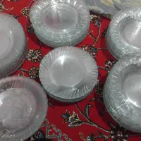 بشقاب کریستال نو