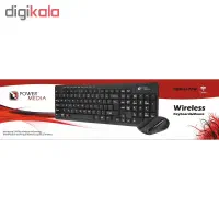 صفحه کلیدوماوس پاورمدیانو بی سیم زیر قیمت بازار