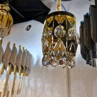 لوستر مدرن ملانی|لوستر و چراغ آویز|اردبیل, |دیوار