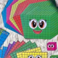 کوئیزنر لمینت شده ابزار آموزشی