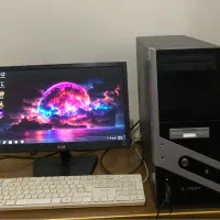 کامپیوتر DDR3 کامل با مانیتور LED