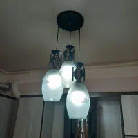 لوستر برنز و لوستر آشپزخانه و اتاق کودک|لوستر و چراغ آویز|قم, پردیسان|دیوار