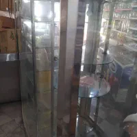 یخجال مغازه دو درب تمام استیل با کالباس بر ایتالیا