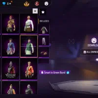 اکانت فول فری فایر