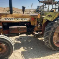 تراکتور بی ام ولوو با ادوات