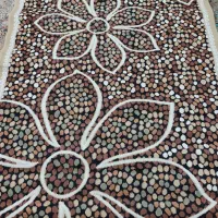 فرش گلیمی طرح دار شیک|فرش|کهریزک, |دیوار