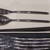 سرویس قاشق چنگال ۱۲ پارچه ناب استیل|ظروف سرو و پذیرایی|تهران, سازمان آب|دیوار