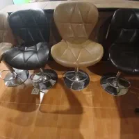 صندلی جک دار چرمی|صندلی و نیمکت|کرج, چهارصد دستگاه|دیوار