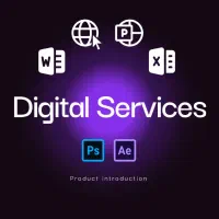 فتوشاپ، موشن گرافیک، تایپ، پاورپوینت و اکسل