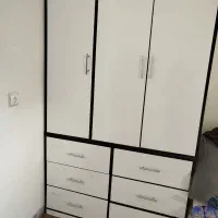 کمد دو تیکه لباسی بزرگ