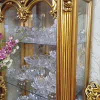 مبل استیل 9نفره با 3 میز عسلی ویترین ومیزناهارخوری|مبلمان خانگی و میز عسلی|تهران, بهداشت|دیوار