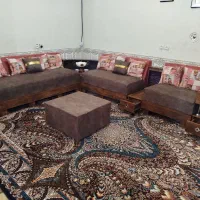 مبل ال باکسدار در حد جهیزیه و در حد نو نو|مبلمان خانگی و میز عسلی|شیراز, حافظیه|دیوار