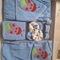 ست حوله حمام کودک|اسباب و اثاث بچه|قم, باغ کرباسی|دیوار