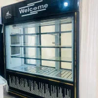 یخچال ویترینی 3درب انبار دار