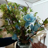 گلدان گل زیبا|گل مصنوعی|خرمدره, |دیوار