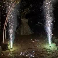 دیجی خانم و نوازنده تمپو ضرب حرفه ای