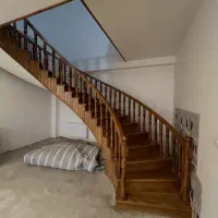 ساخت پله دوبلکسی ونرده چوبی|خدمات پیشه و مهارت|اراک, |دیوار