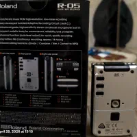 رکوردر و میکروفون رولند