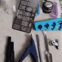 وسایل کاشت ناخن|آرایشی، بهداشتی، درمانی|لاهیجان, کوی زمانی|دیوار