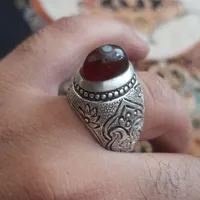 انگشتر نقره یمنی کهنه|کلکسیون اشیاء عتیقه|بیرجند, |دیوار