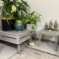 میز وسط و میز تلویزیون و آینه و کنسول