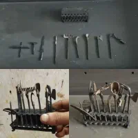 انواع تبر چنگک تیشه چاقو طبیعت گردی باغبانی دکوری