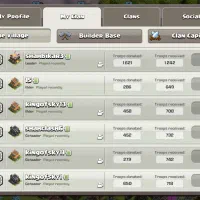 فروش ۱۵ اکانت کلش اف کلنز