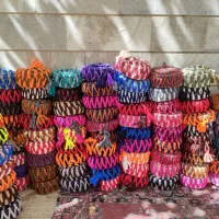 انواع دور بافت و روغن هنگدرام|سازهای سنتی|کرمان, |دیوار