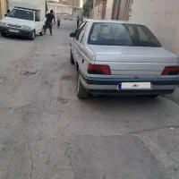 پژو ۴۰۵ جی ایکس نقره ای مدل ۸۷دوگانه کارخانه|خودرو سواری و وانت|خمینی‌شهر, |دیوار