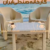میز و صندلی پلاستیکی طرح ۲۰۲۰نهارخوری غذاخوری باغی