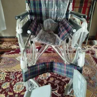 ویلچر تمام استیل  نو فقط دو ساعت کار کرده