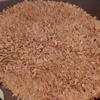 قالیچه چرم گرد