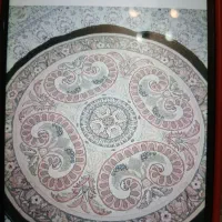 فرش گرد ۳ متری تمیز