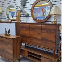 ست آینه کنسول میز تی وی جاکفشی