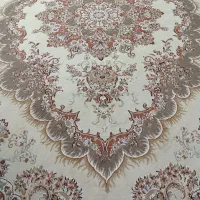 فرش نگین مشهد گل برجسته سالم و بدون هیچ گونه ایراد