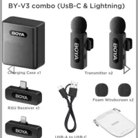 میکروفون یقه‌ای دو عددی بویا|لوازم جانبی موبایل و تبلت|بهبهان, |دیوار