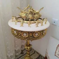 میز تمام برنز وسنگین ۸کیلو