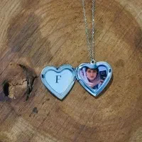 گردنبند لاکت عکس قلبی|جواهرات|زاهدان, |دیوار