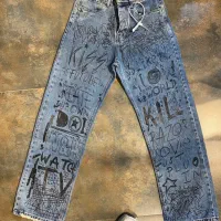 شلوار بگ اورجینال ترک کاستوم شده