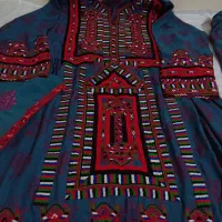 لباس ابریشمی دست دوز