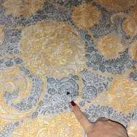 رو فرشی مخمل مدل طلا کوب دو تا هم رو فرشی نمدی|روفرشی|قم, شاه ابراهیم|دیوار