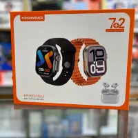 ساعت هوشمند اپل واچ kw56ultra با۷ عدد بند و ایرپاد