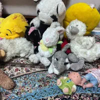 عروسک حدود ۶۰ عدد|اسباببازی بچه|رشت, یخسازی|دیوار