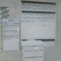 کتابخونه و میز تحریر