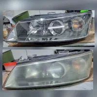 شفاف سازی چراغ با دستگاه