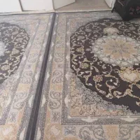 دو تخته فرش ۱۲متری گل برجسته طلاکوب سالم در حد نو|فرش|تهران, تهرانسر غربی|دیوار