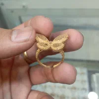 انگشتر طلا 18عیار تنها با 6درصد|جواهرات|جوین, |دیوار