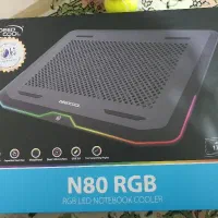 کول پد فن خنک کننده لپتاپ دیپ کول n80 rgb|قطعات و لوازم جانبی رایانه|تبریز, |دیوار