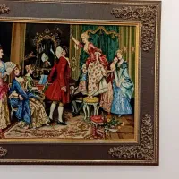 دو تخته تابلو فرش دستباف هر کدام 45 میلیون|تابلو فرش|همدان, |دیوار