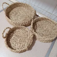 سبد پیکنیک و محصولات حصیری|صنایع دستی و سایر لوازم تزئینی|قم, چهل درخت‎|دیوار